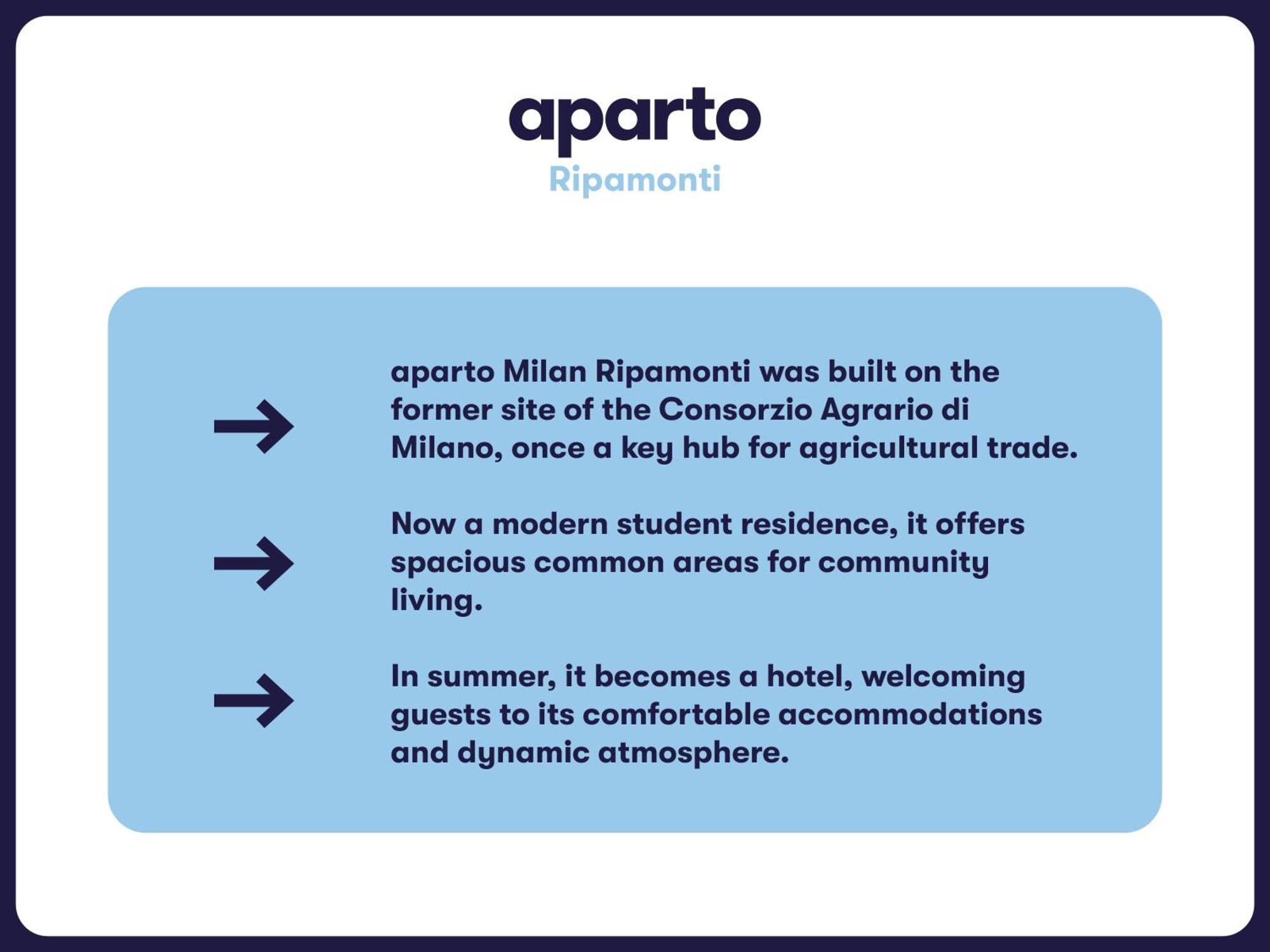Aparto Milan Ripamonti Eksteriør billede